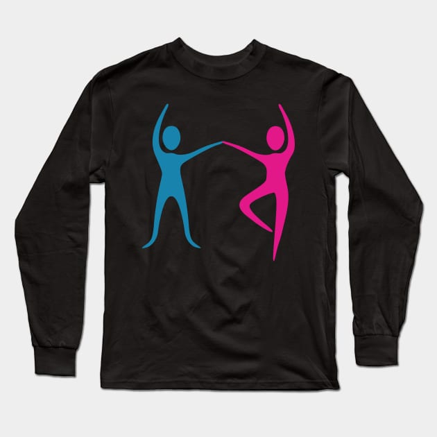 dancer t shirt Long Sleeve T-Shirt by rayanammmar